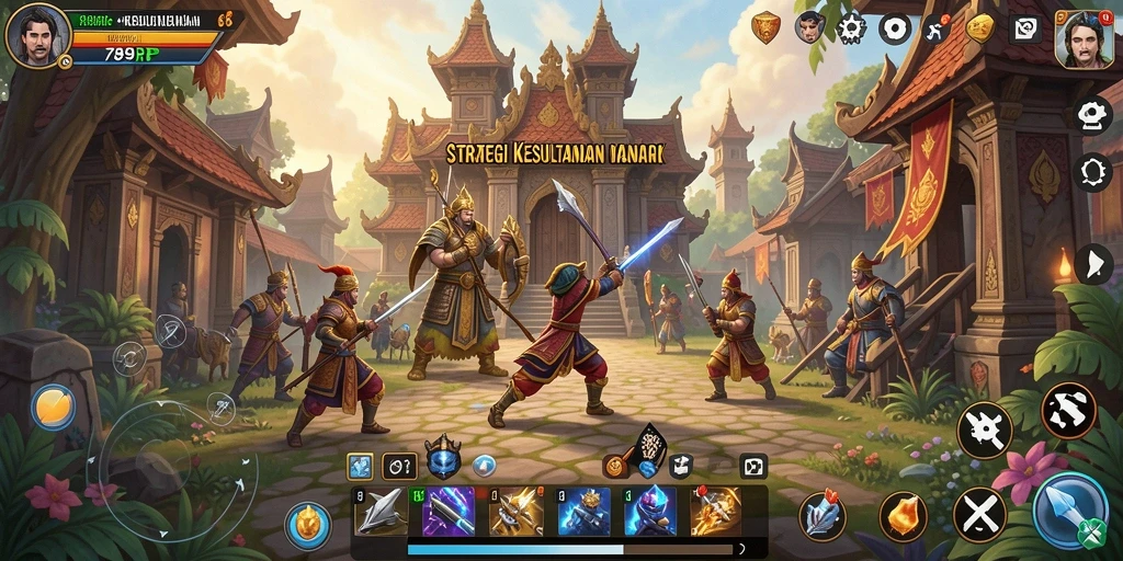 Tampilan screenshot <strong>789RP</strong> menampilkan keseruan multiplayer dan strategi pertempuran.