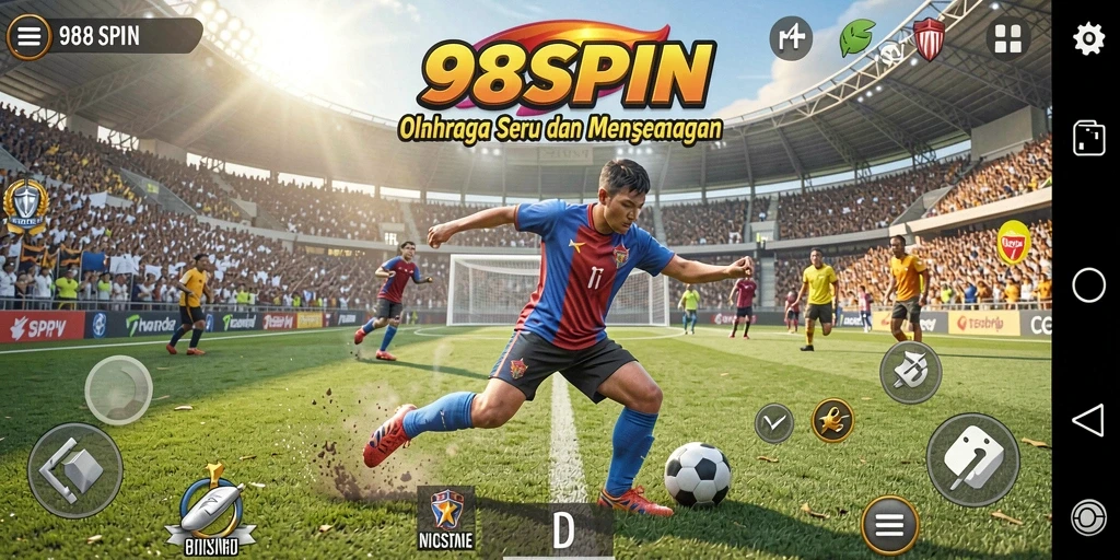 Tampilan gameplay <strong>98SPIN</strong> yang mendebarkan dan penuh aksi.