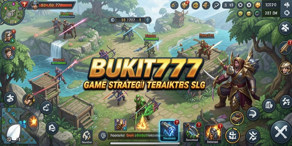 Tampilan gameplay menarik dari BUKIT777 dengan strategi SLG.