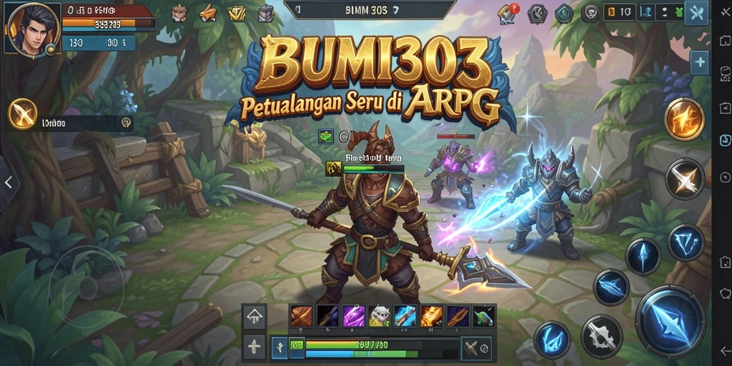 Tampilan seru dari pertempuran epik di BUMI303.