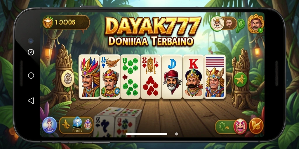 Tampilan gameplay seru dalam DAYAK777 yang memikat.