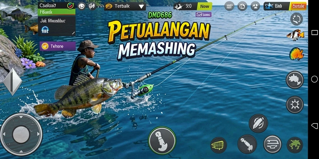 Tangkapan ikan yang menakjubkan dalam DMD686