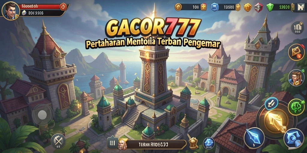 Gameplay seru di GACOR777 dengan menara pertahanan yang strategis.