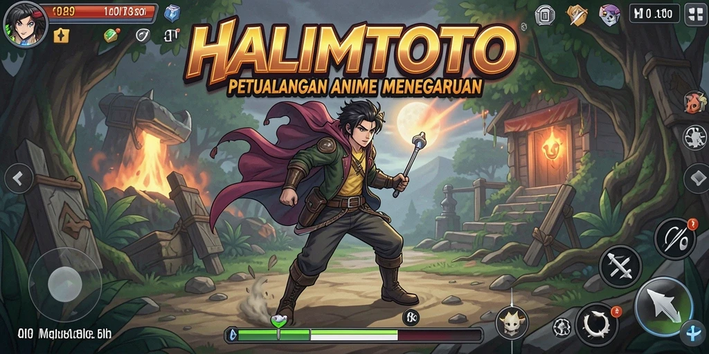 Gameplay menarik dengan karakter anime yang beragam.