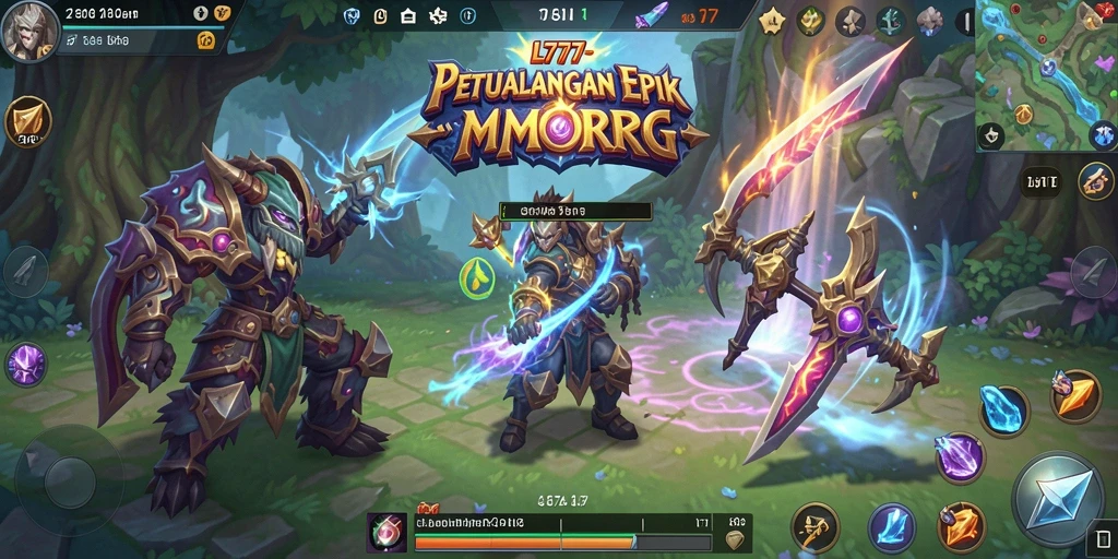 Tangkapan layar yang menarik dari gameplay L777 yang penuh aksi.