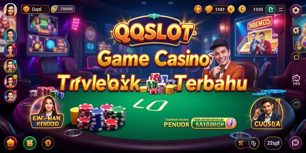 Tampilan gameplay seru dan interaktif di QQSLOT Live Casino.