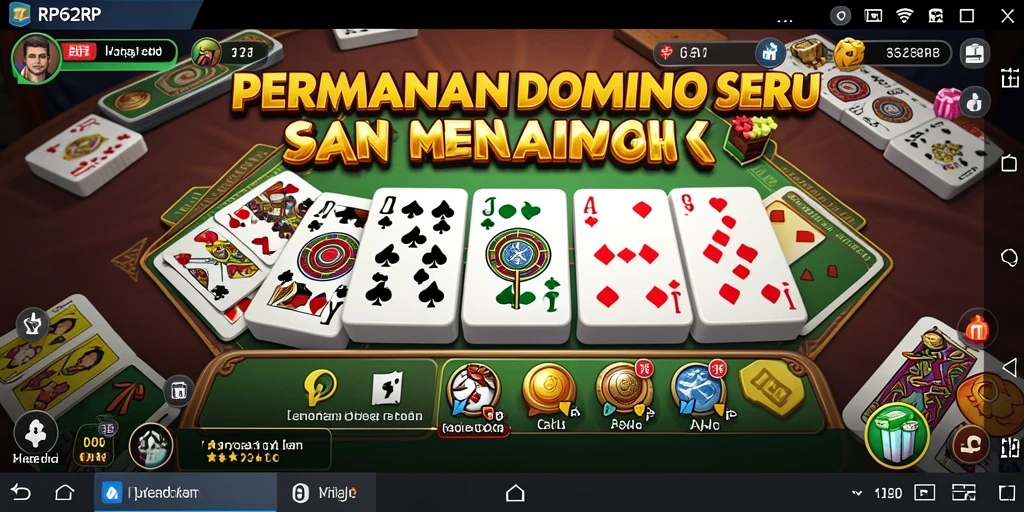 Tampilan gameplay menegangkan dari RP62RP dengan teman-teman di meja.