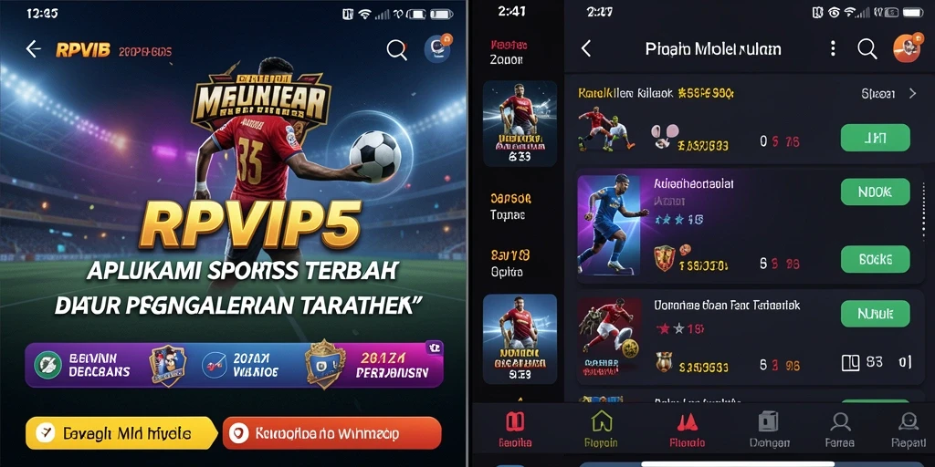 Screenshot RPVIP5 menunjukkan pengalaman taruhan yang menarik dan interaktif.