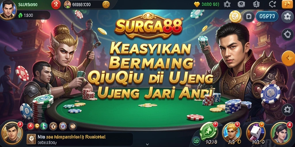 Gameplay seru QiuQiu di SURGA88