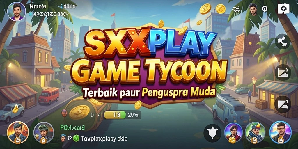 Screenshot SXXPLAY menampilkan gameplay yang seru dan menantang di dunia Tycoon.