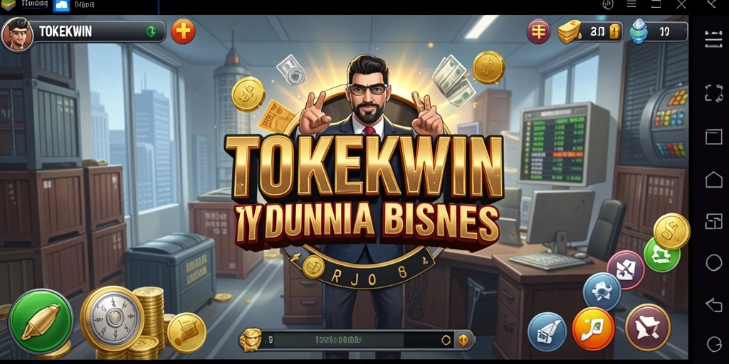 Tampilan gameplay menarik dari TOKEKWIN dengan berbagai pilihan strategi.