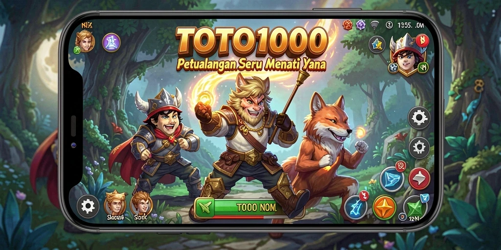 Gameplay petualangan TOTO1000 yang menantang dan menarik.